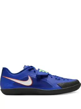 Nike: Голубые кроссовки 