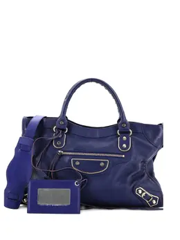 Balenciaga Pre-Owned: Голубая сумка 