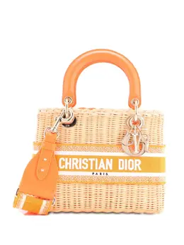 Christian Dior Pre-Owned: Оранжевая сумка 