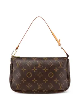 Louis Vuitton Pre-Owned: Коричневая сумка 