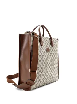 Gucci Pre-Owned: Коричневая сумка-шоппер 