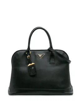 Prada Pre-Owned: Чёрная сумка 