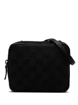 Gucci Pre-Owned: Чёрная сумка через плечо 