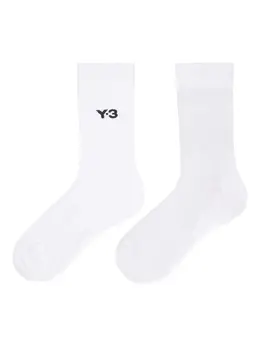 Y-3: Белые носки 