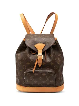 Louis Vuitton Pre-Owned: Коричневый рюкзак 