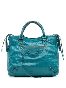 Balenciaga Pre-Owned: Голубая сумка 
