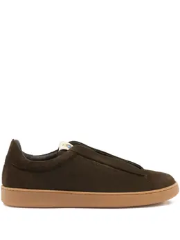 Bally: Коричневые кроссовки 