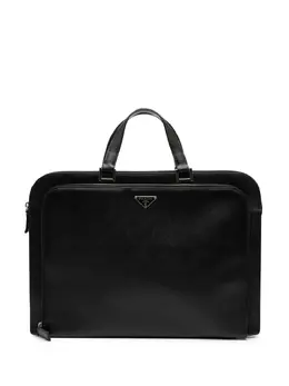 Prada Pre-Owned: Чёрный портфель 