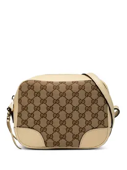 Gucci Pre-Owned: Коричневая сумка через плечо 