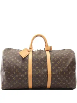 Louis Vuitton Pre-Owned: Коричневая сумка 