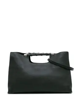 Gucci Pre-Owned: Чёрная сумка-шоппер 