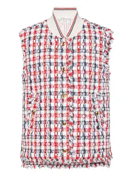 Thom Browne: Атласный жилет 