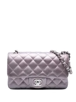 CHANEL Pre-Owned: Розовая сумка через плечо 
