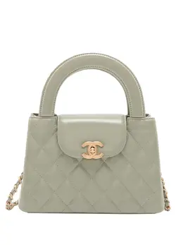 CHANEL Pre-Owned: Блестящая сумка-шоппер 