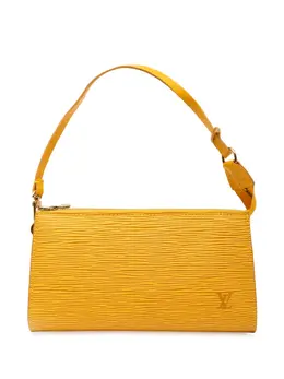 Louis Vuitton Pre-Owned: Жёлтая сумка 