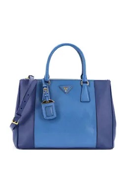 Prada Pre-Owned: Двухцветная сумка-шоппер 