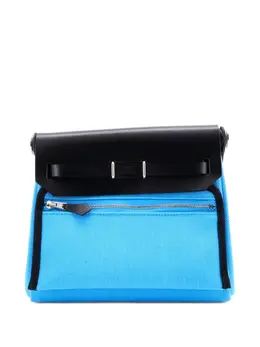 Hermès Pre-Owned: Голубая сумка 