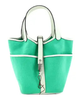 Hermès Pre-Owned: Зелёная сумка 