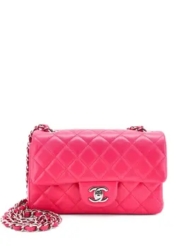 CHANEL Pre-Owned: Розовая сумка 