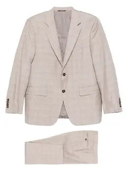 Canali: Бежевый костюм 