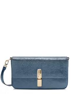 Furla: Голубая сумка через плечо 