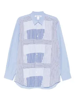 Comme Des Garçons Shirt: Рубашка в полоску 