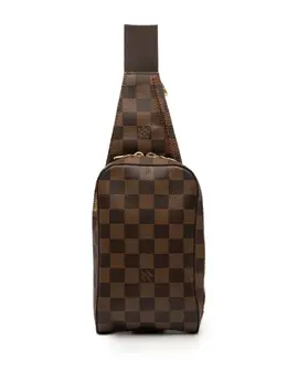 Louis Vuitton Pre-Owned: Коричневая сумка через плечо 
