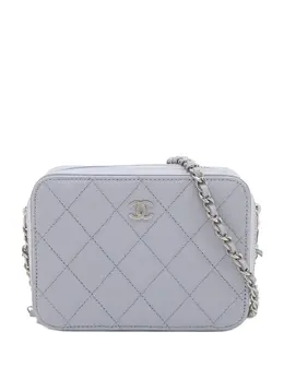 CHANEL Pre-Owned: Фиолетовая сумка 