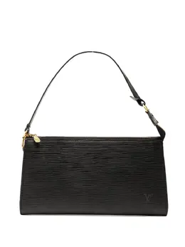 Louis Vuitton Pre-Owned: Чёрная сумка 