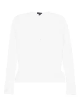 James Perse: Белый топ  Henley
