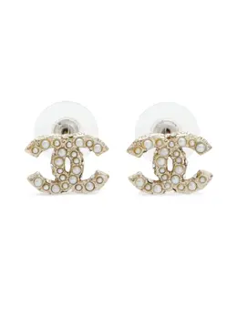 CHANEL Pre-Owned: Серьги 