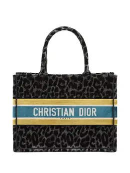 Christian Dior Pre-Owned: Сумка-шоппер с леопардовым принтом 