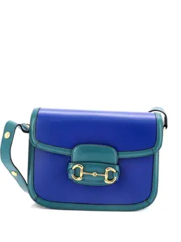Gucci Pre-Owned: Голубая сумка 