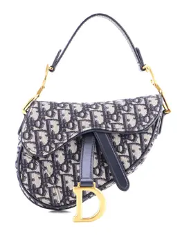 Christian Dior Pre-Owned: Голубая сумка 