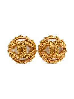 CHANEL Pre-Owned: Серьги 
