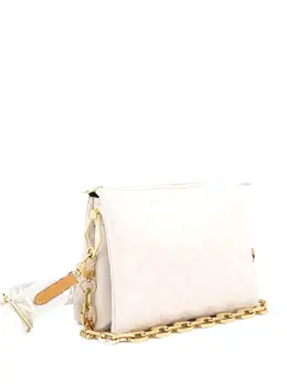 Louis Vuitton Pre-Owned: Белая сумка 