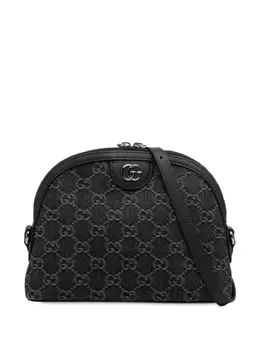 Gucci Pre-Owned: Чёрная сумка через плечо 