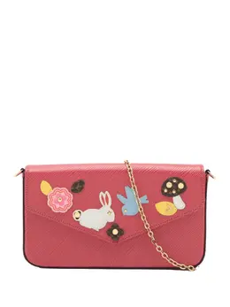 Louis Vuitton Pre-Owned: Розовая сумка через плечо 
