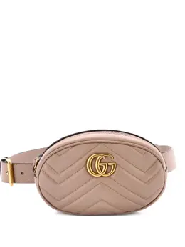 Gucci Pre-Owned: Светлая поясная сумка 