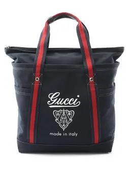 Gucci Pre-Owned: Сумка-шоппер с принтом 