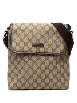 Gucci Pre-Owned: Коричневая сумка через плечо 