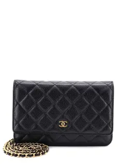 CHANEL Pre-Owned: Светлый кошелёк 