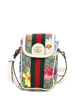 Gucci Pre-Owned: Коричневая сумка через плечо 