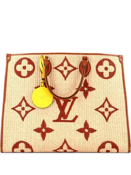 Louis Vuitton Pre-Owned: Коричневая сумка-шоппер 
