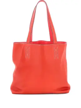 Hermès Pre-Owned: Красная сумка-шоппер 