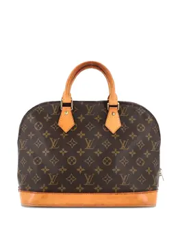 Louis Vuitton Pre-Owned: Коричневая сумка 