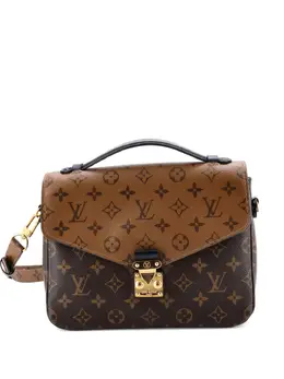 Louis Vuitton Pre-Owned: Коричневая сумка через плечо 