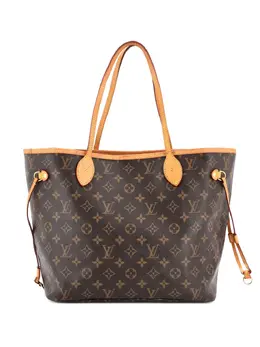 Louis Vuitton Pre-Owned: Коричневая сумка-шоппер 