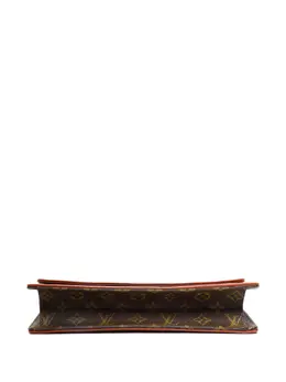 Louis Vuitton Pre-Owned: Коричневый клатч 