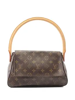 Louis Vuitton Pre-Owned: Коричневая сумка 